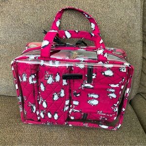 Vera Bradley Makeup Organizer Set